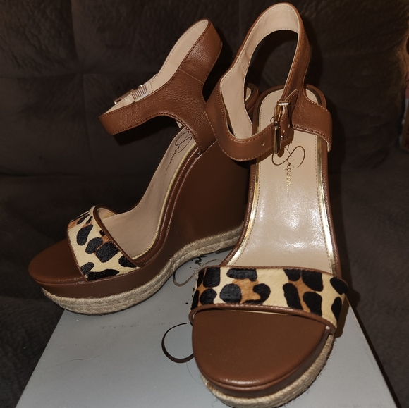Jessica Simpson Ashella Platform Wedge Sandals - Picture 3 of 5